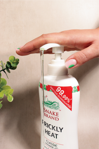 Snake Brand Shower Gel in Classic Original with gel drip