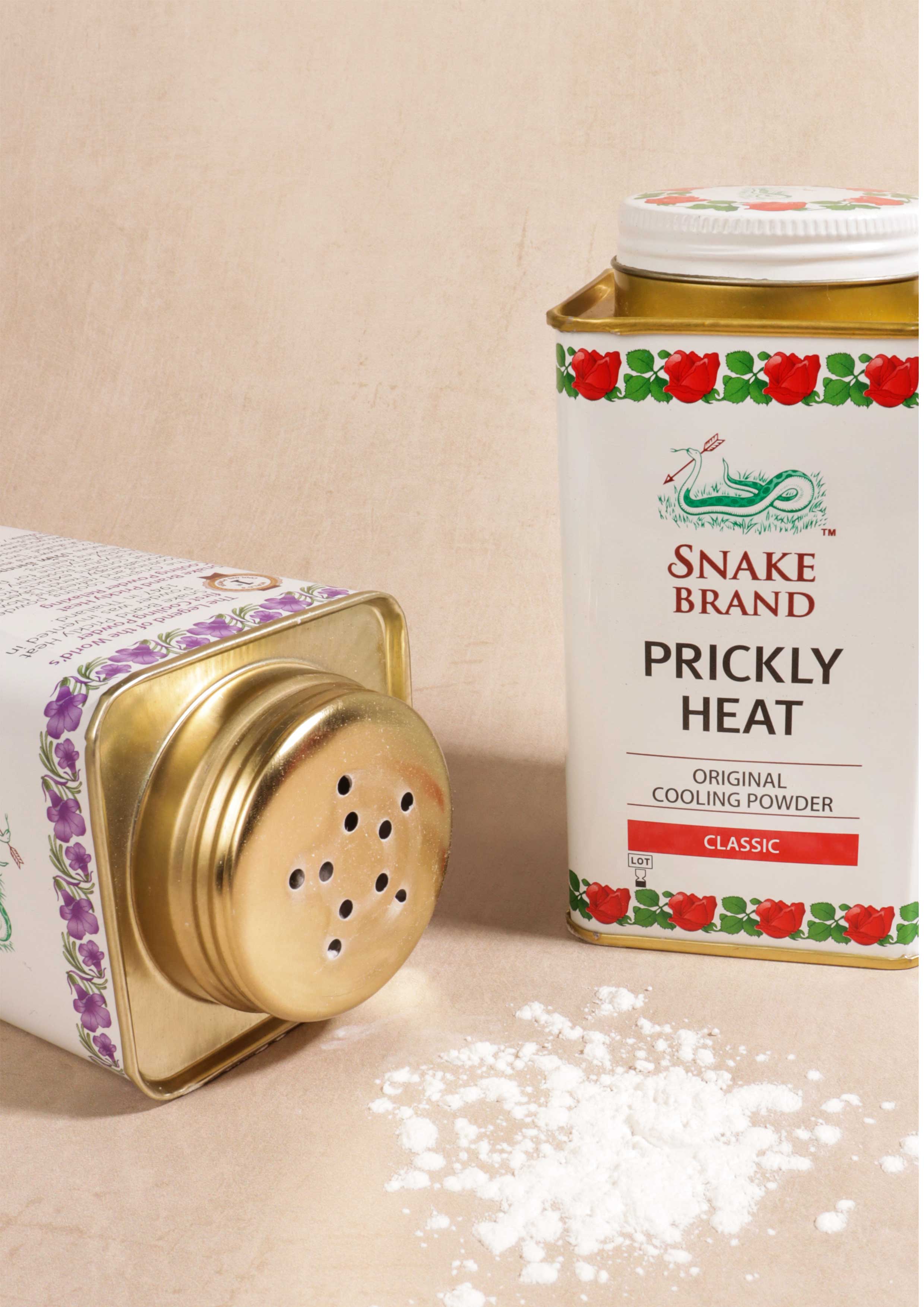 Heat Powder Classic Prickly Heat Powder – Snake Brand