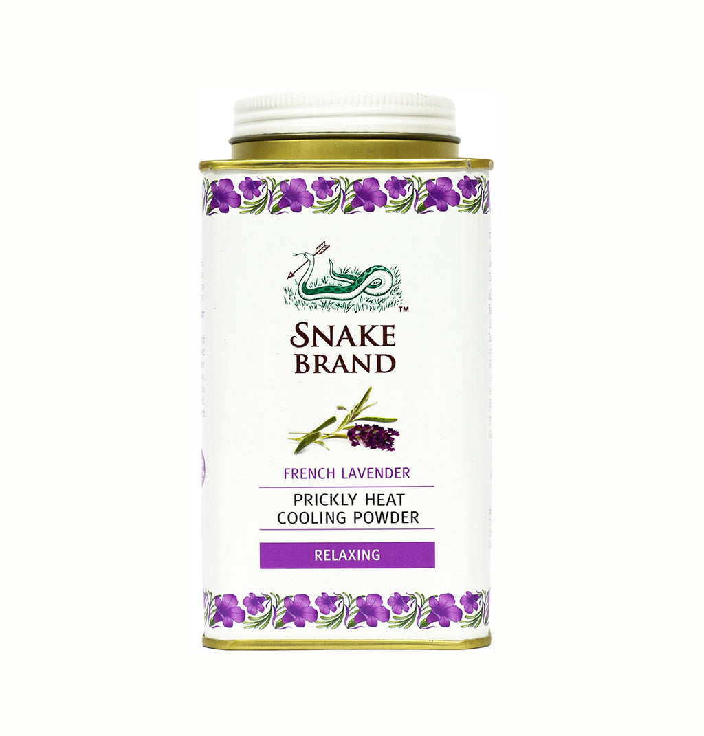 Snake Powder Snake Brand Relaxing Lavender Prickly Heat Cooling Powder 140g